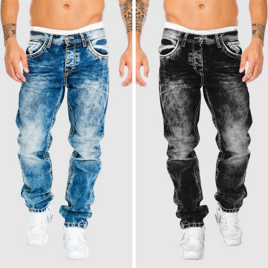 Brian - Bequeme Herren Hip-Hop-Jeans im Straight Fit