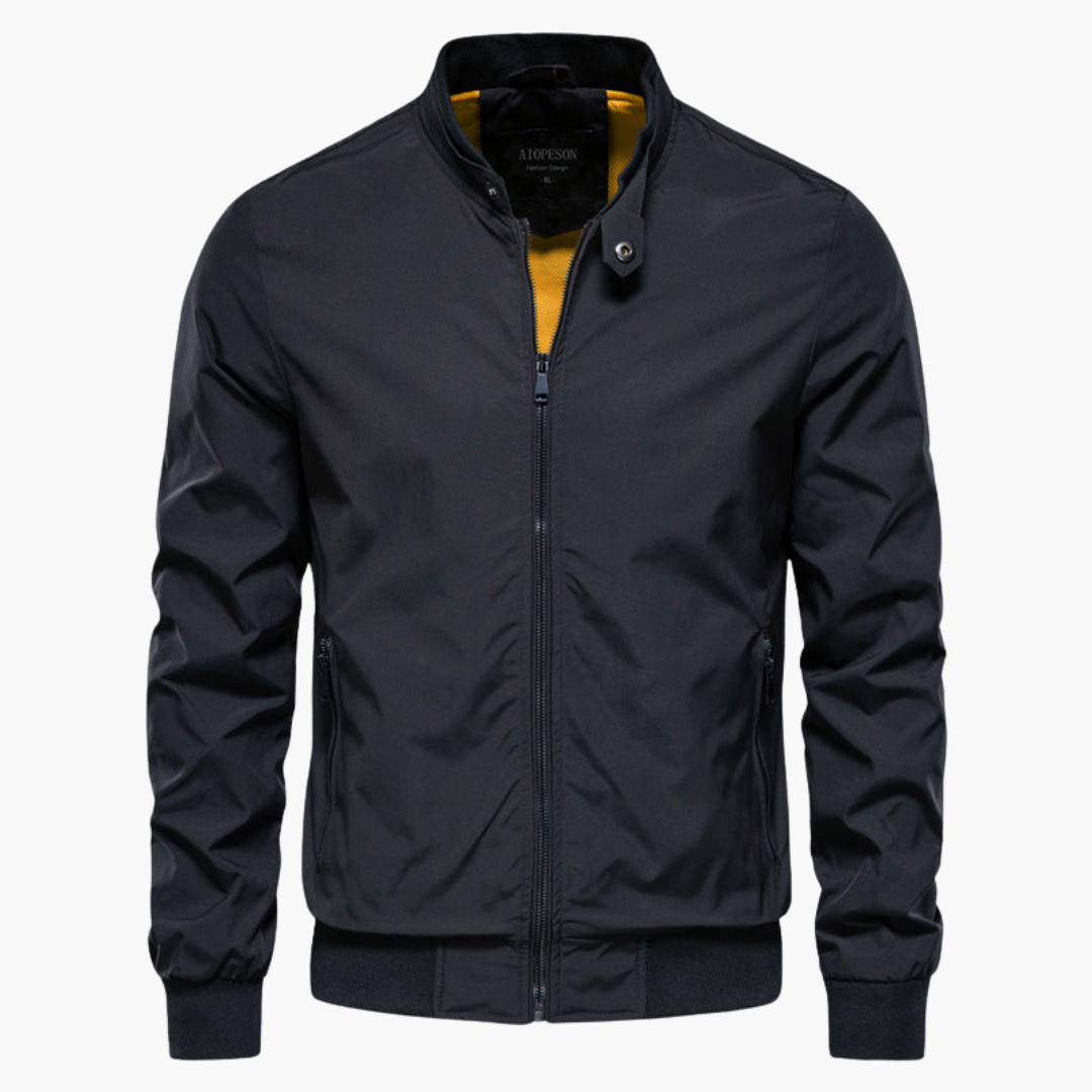 Mert – Winddichte Freizeitjacke für Herren Schwarz