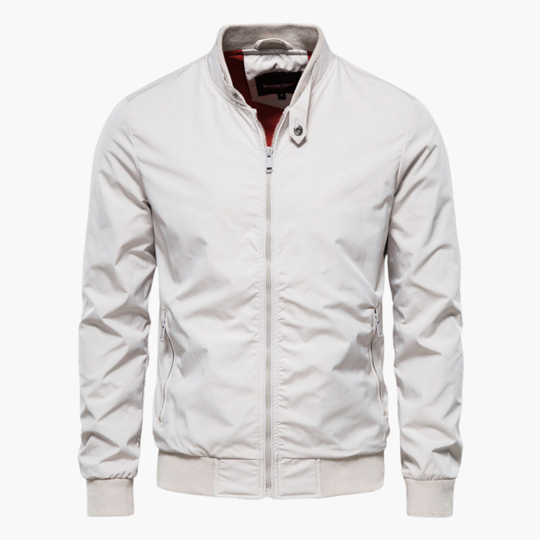 Mert – Winddichte Freizeitjacke für Herren Weiß