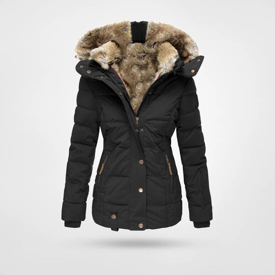 Mirjam - Luxuriöse und bequeme Jacke Schwarz