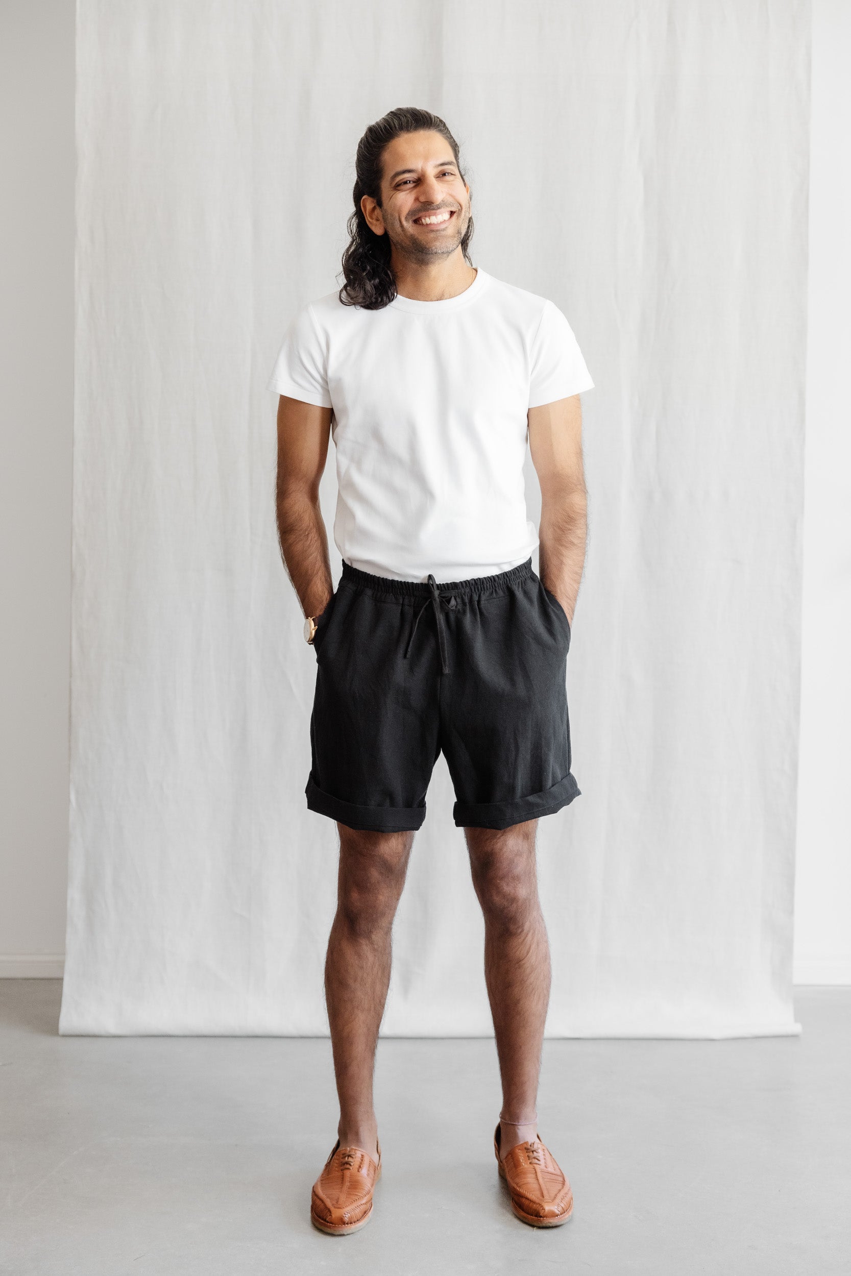 Nestor- Bio Baumwoll Shorts Jhanvi Schwarz