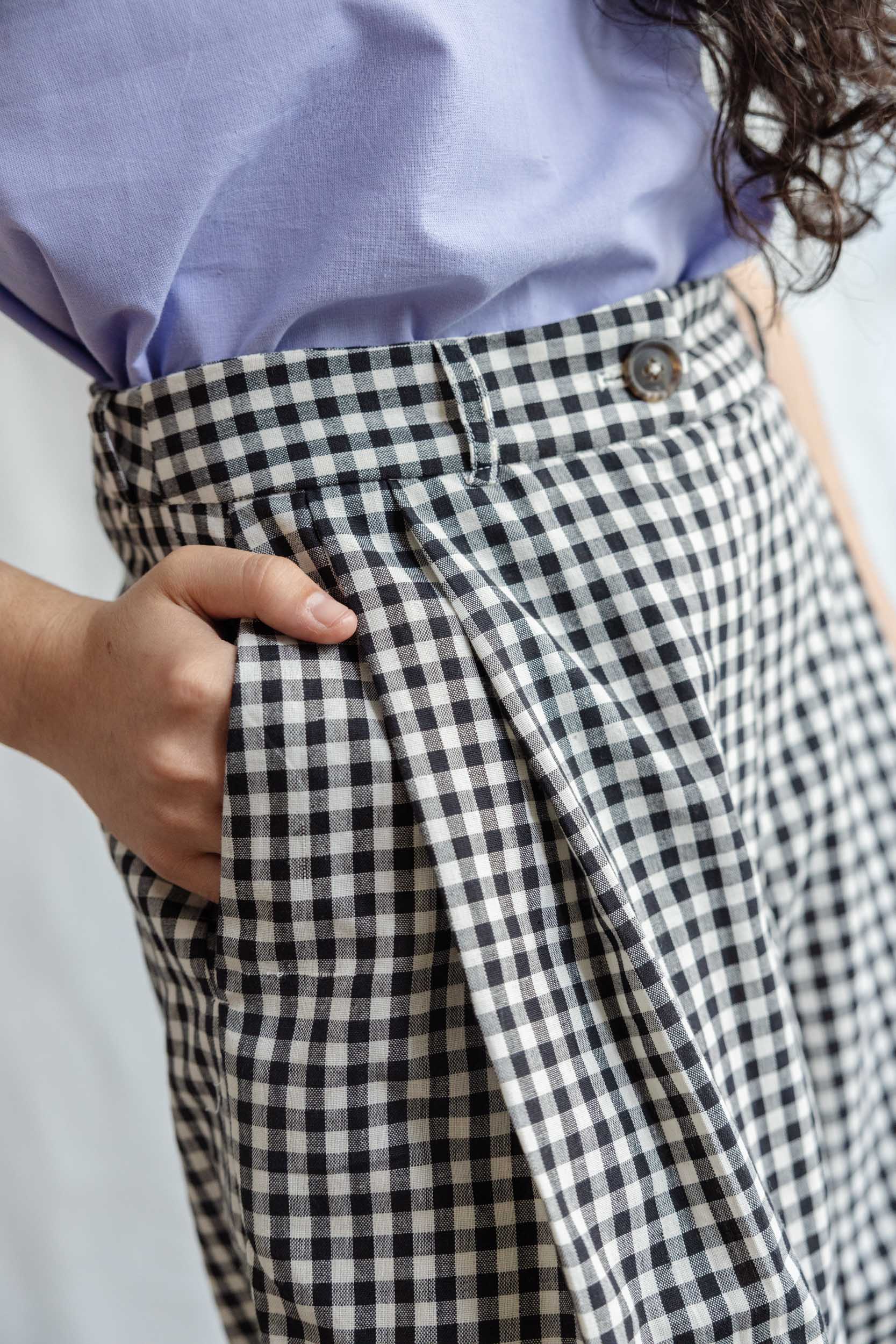 Norma- Bio Baumwoll Shorts Kamala Kariert checkered 2