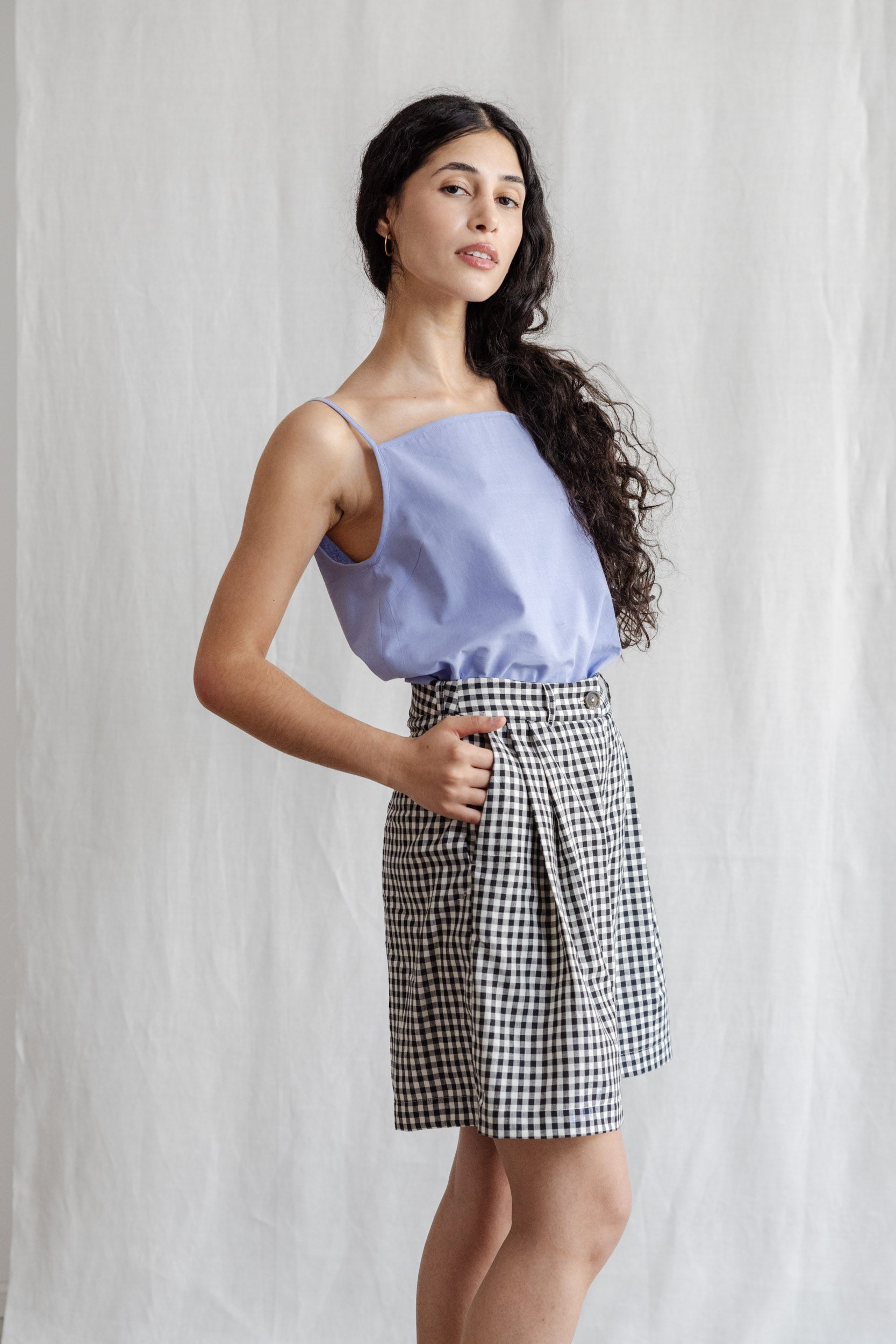 Norma- Bio Baumwoll Shorts Kamala Kariert checkered 3