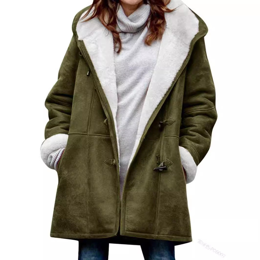 Theresa – Klassischer Duffle Coat Für Damen