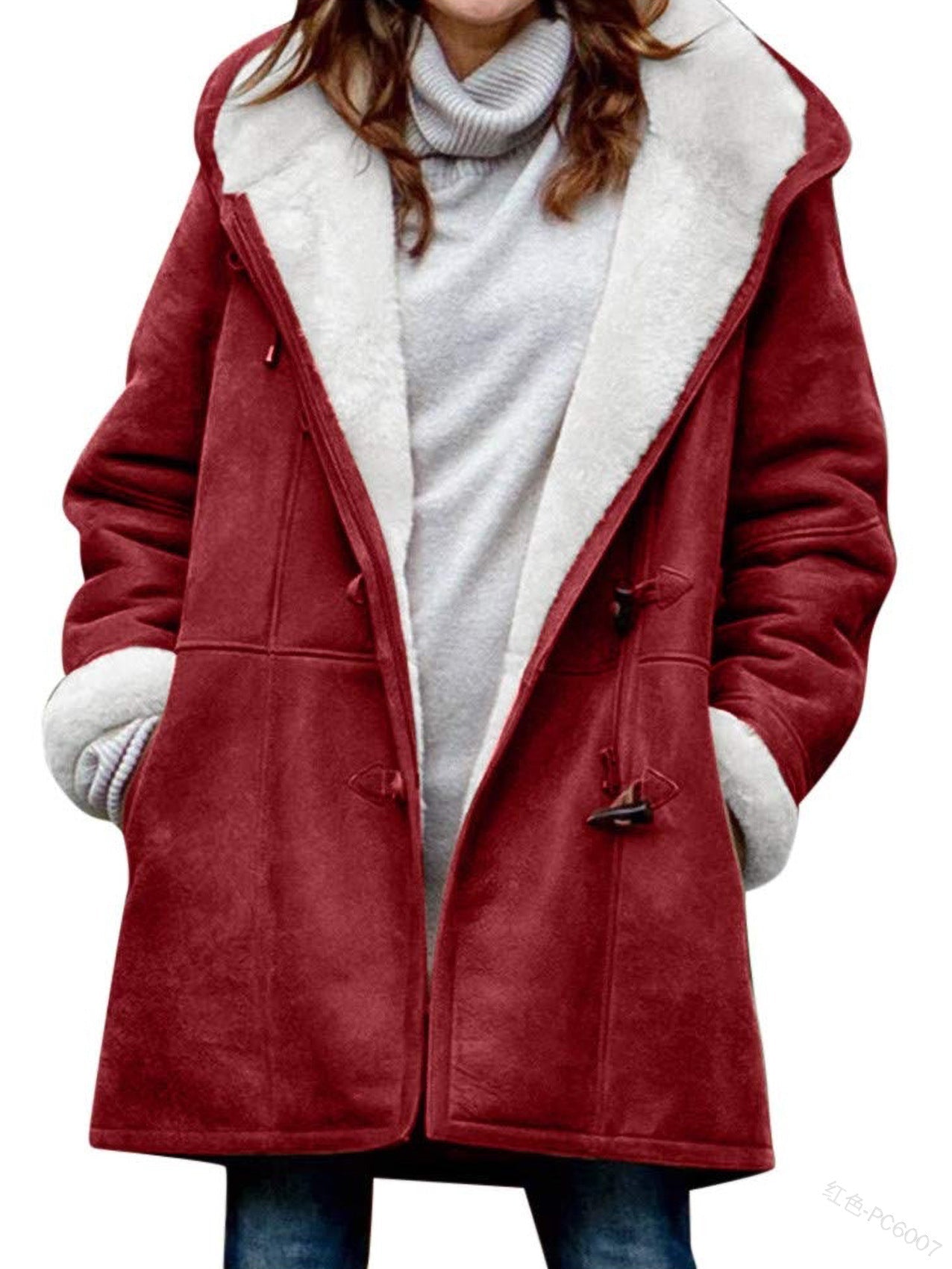 Theresa – Klassischer Duffle Coat Für Damen