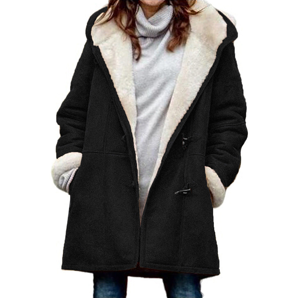 Theresa – Klassischer Duffle Coat Für Damen