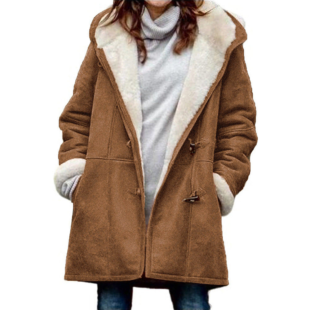 Theresa – Klassischer Duffle Coat Für Damen