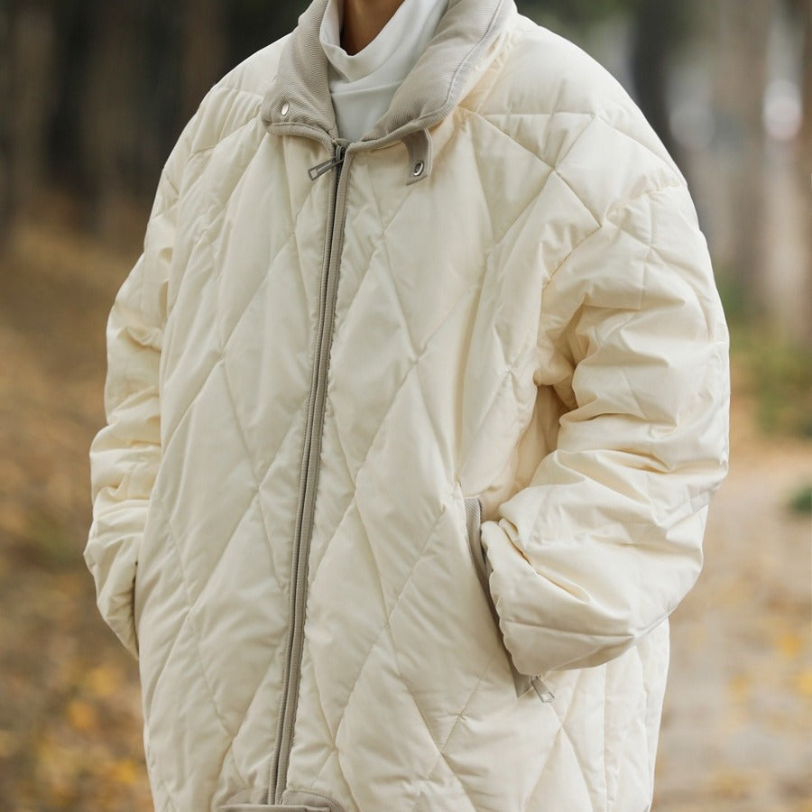 Frida – Gesteppte Winterjacke mit hohem Kragen