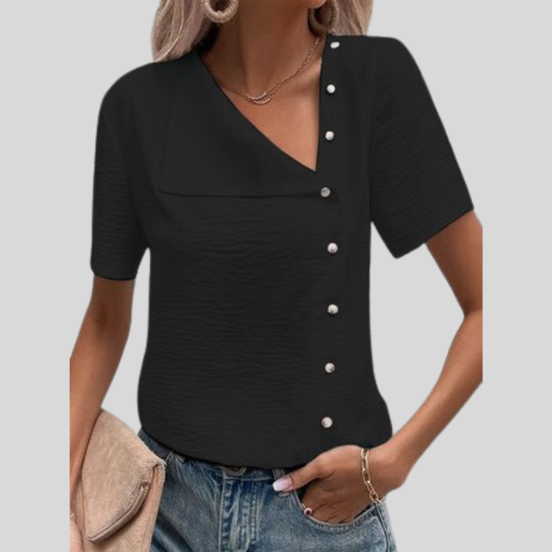 Olinda - Stilvolle Bluse für Damen schwarz