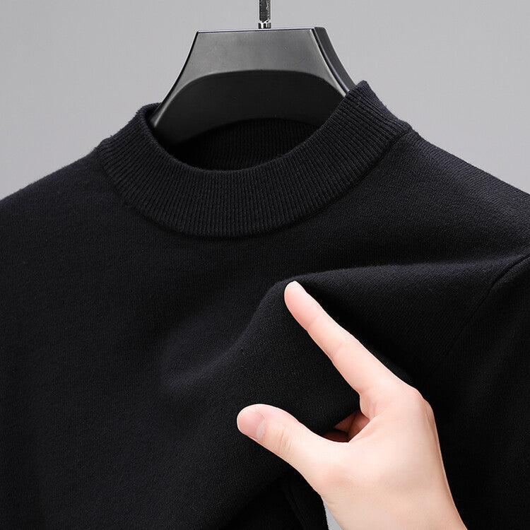 Patrizio - Herren Kaschmir Pullover mit elegantem Saum