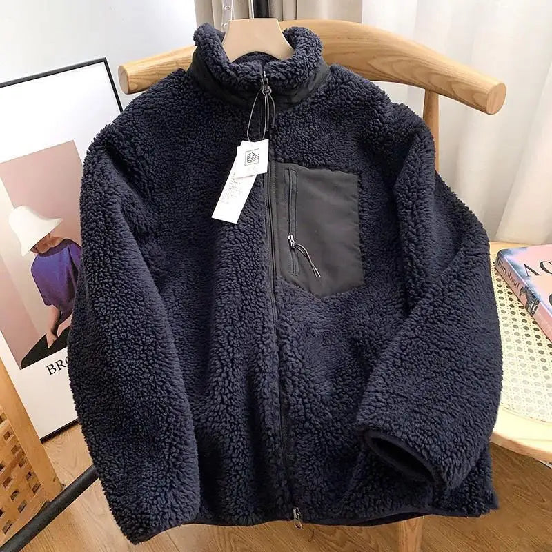 Lorena - Kuschelige Teddy Winterjacke Damen Winddicht