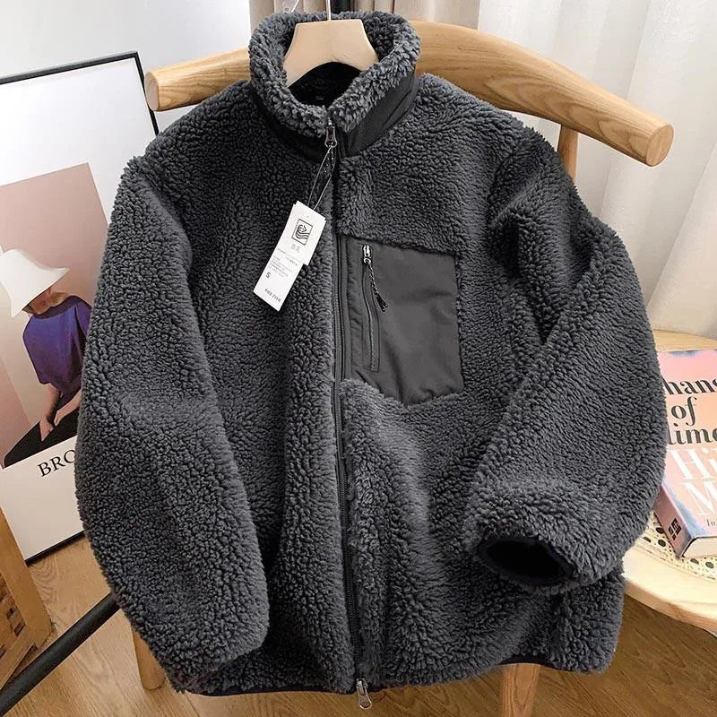 Lorena - Kuschelige Teddy Winterjacke Damen Winddicht