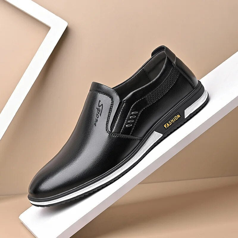 Panko - Formale Faule Schuhe Schwarz