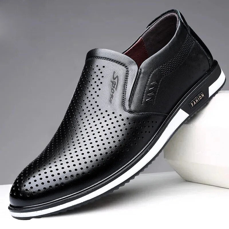 Panko - Formale Faule Schuhe Schwarz 2