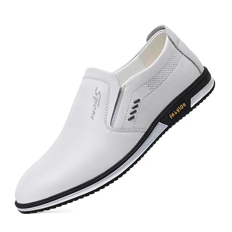 Panko - Formale Faule Schuhe WeiB 2