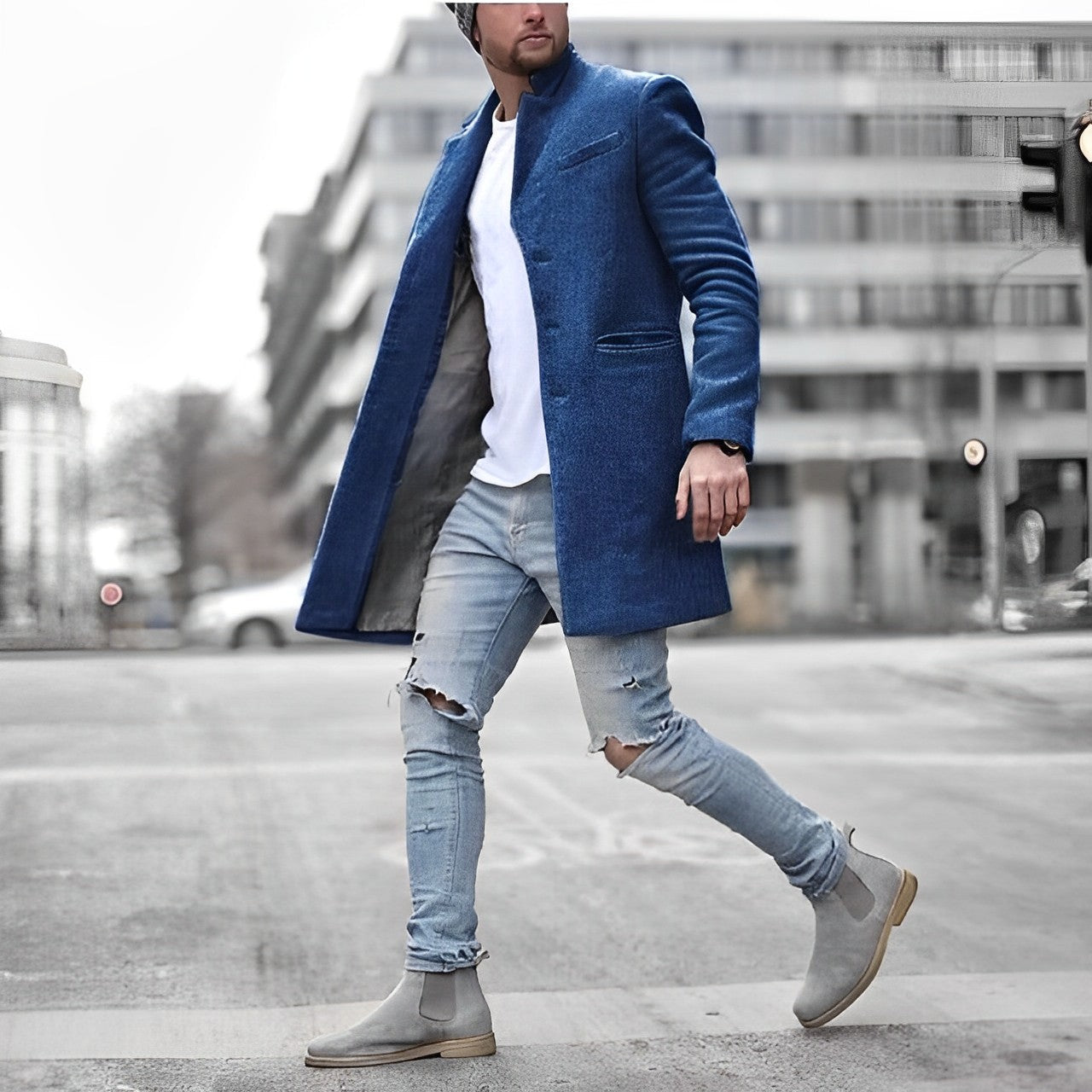 Philipp - Elegante Herrenjacke für formelle Anlässe Blau