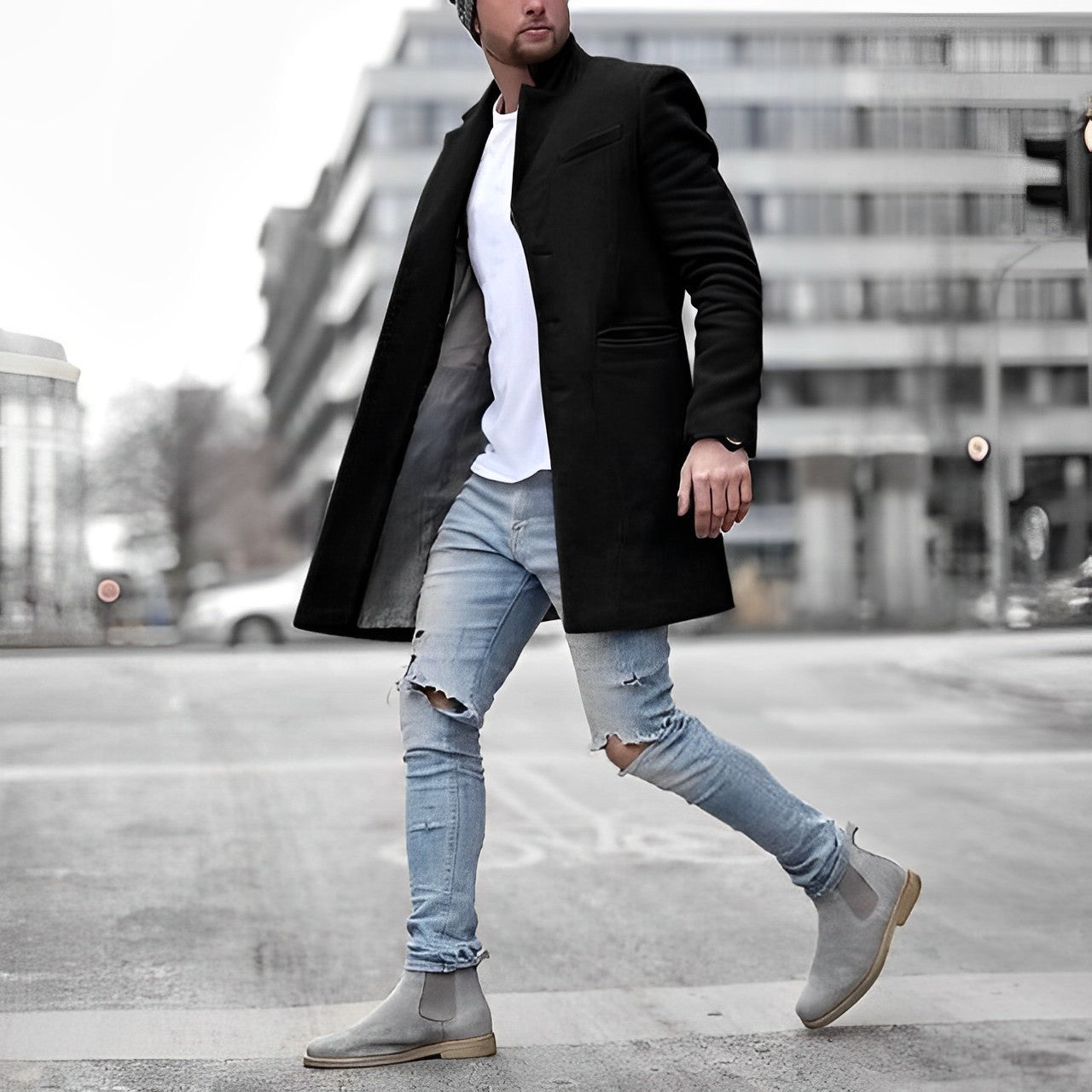 Philipp - Elegante Herrenjacke für formelle Anlässe Schwarz