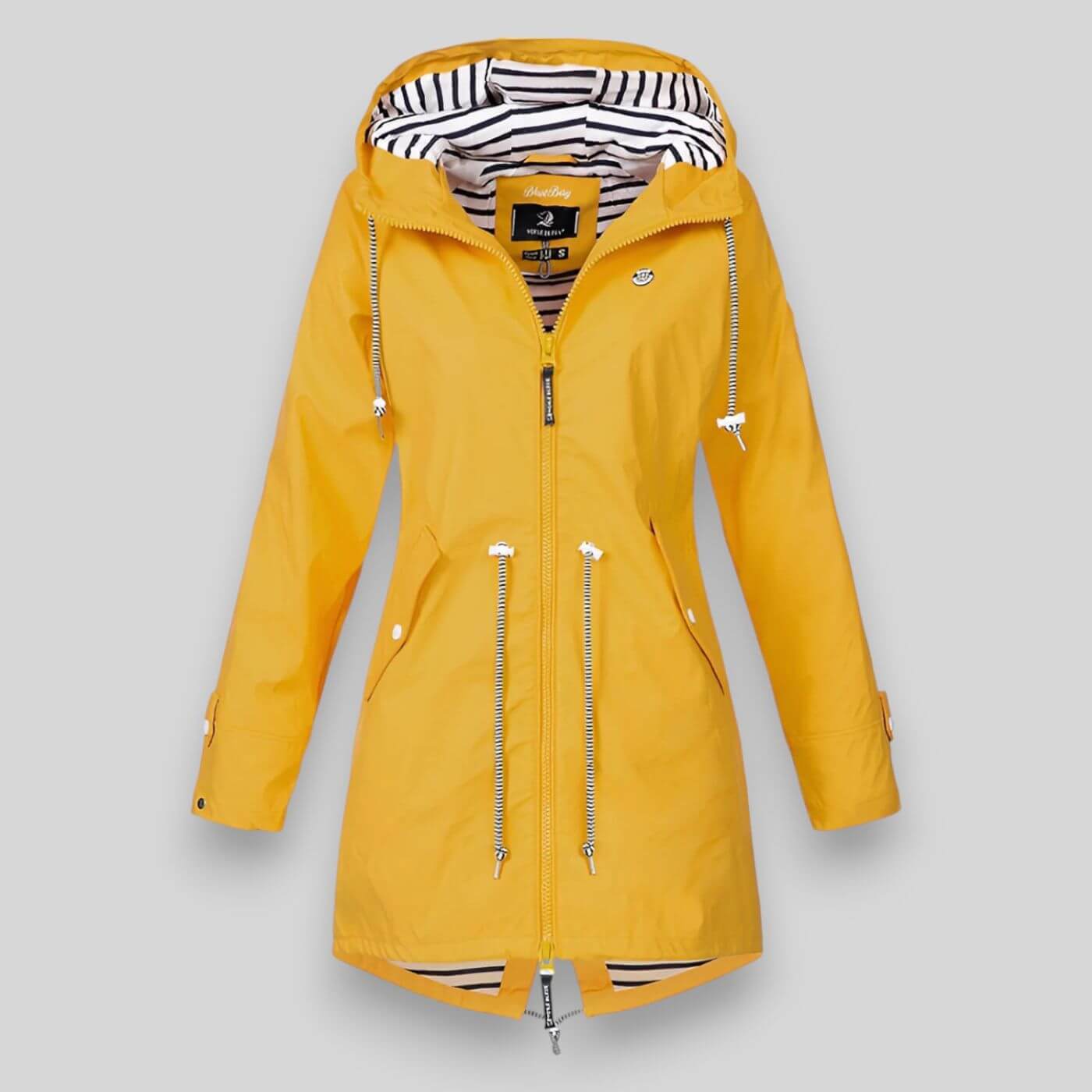 Pia - Stilvolle wasserdichte Damen Jacke Gelb