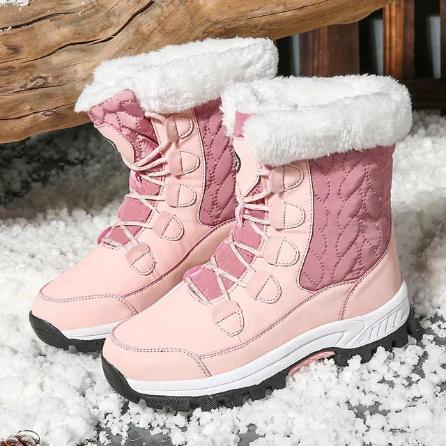 Primula - Klassische Schneestiefel für Damen Helles Rosa