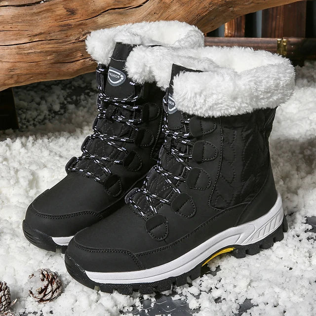 Primula - Klassische Schneestiefel für Damen Schwarz