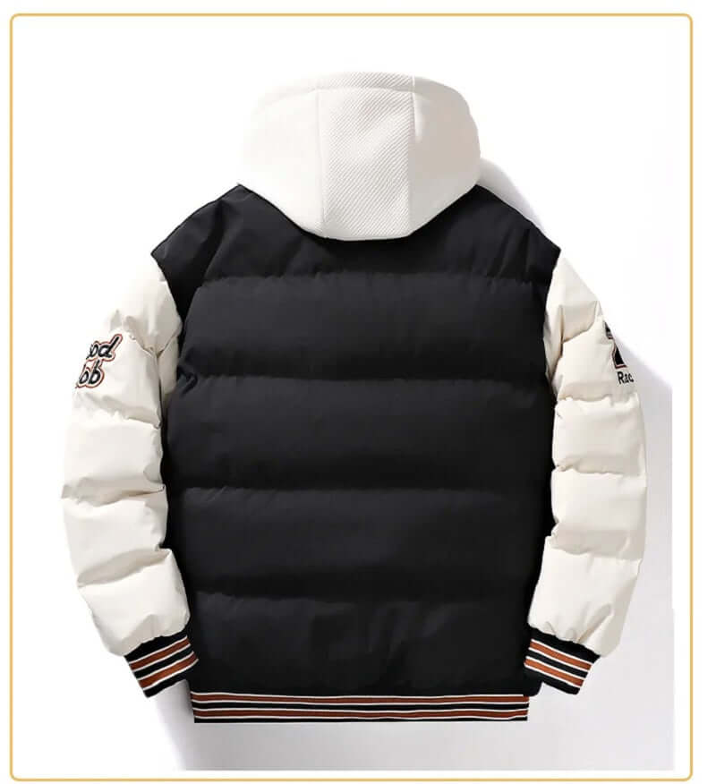 Dion - Wattierte Herren Pufferjacke mit Kapuze