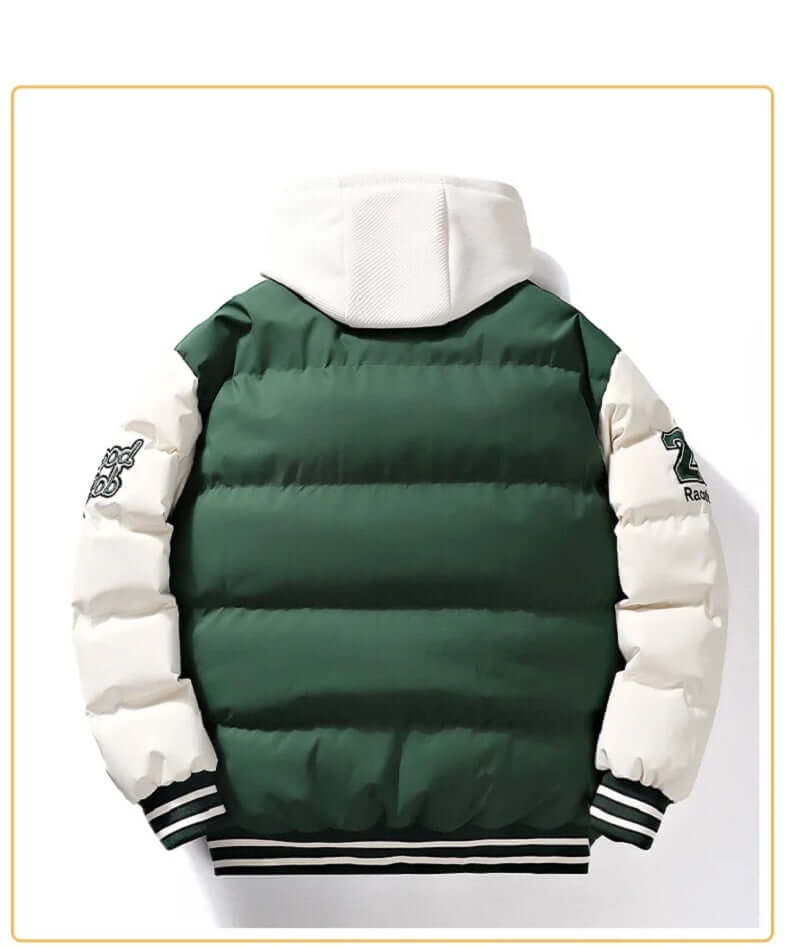 Dion - Wattierte Herren Pufferjacke mit Kapuze