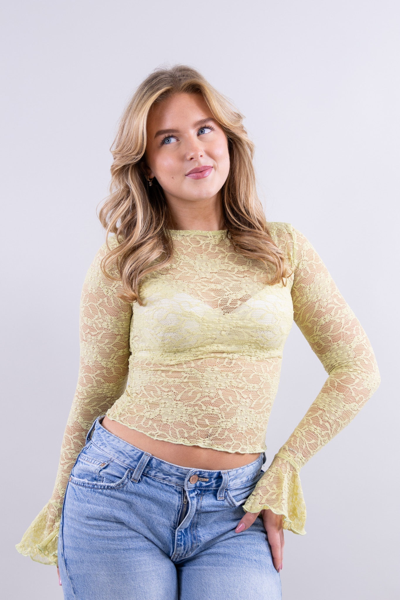 Kiana - Feminines Damen Spitzentop für den Sommer