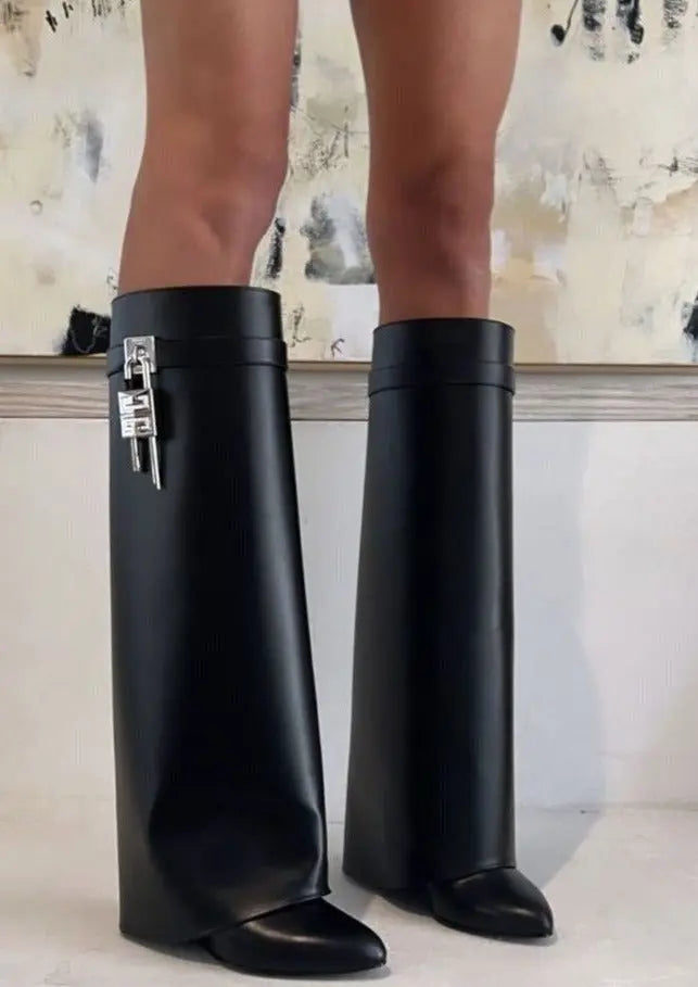 Quirina - Vegane Damen Stiefel mit Eleganz & Qualität Schwarz