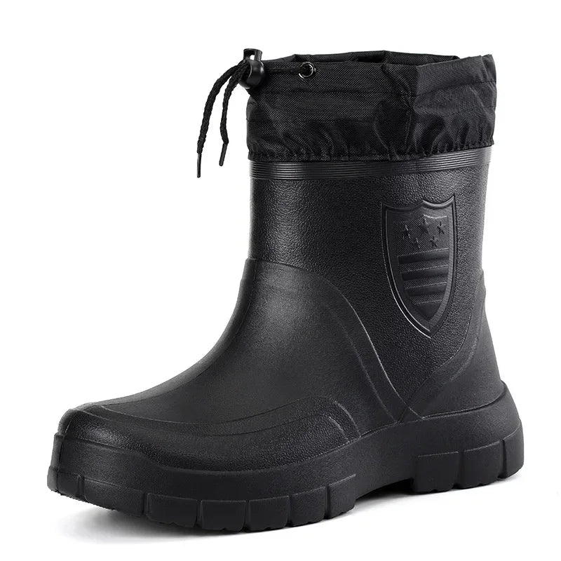Rasmus - Gummistiefel Wasserdicht Isoliert Rutschfest Schwarz