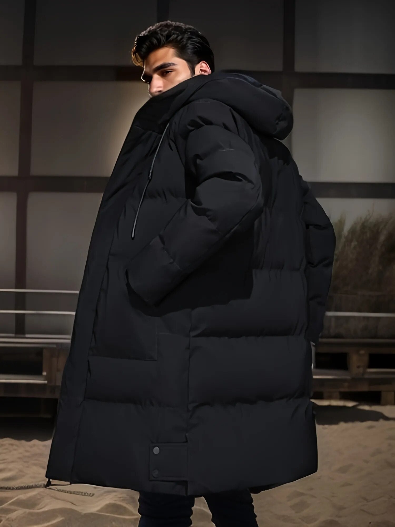 Fabio - Herren Winterjacke Lang Warm & Stilvoll