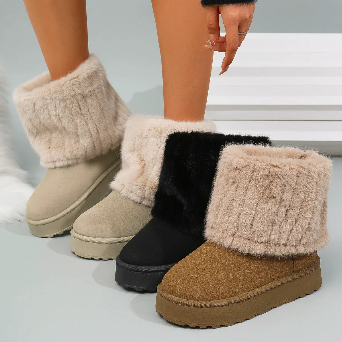 Uschi – Modische Winterstiefel für Damen