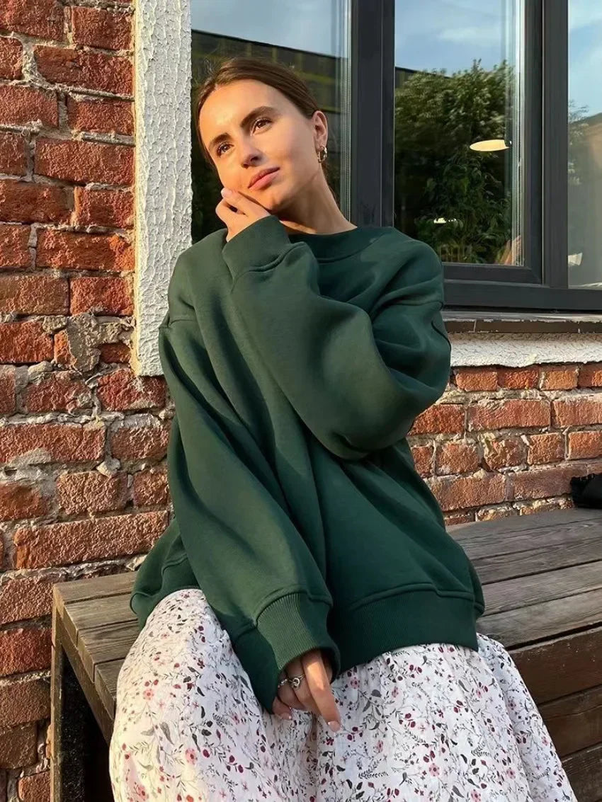 Lena – Schlichter Oversize Pullover Für Jeden Tag