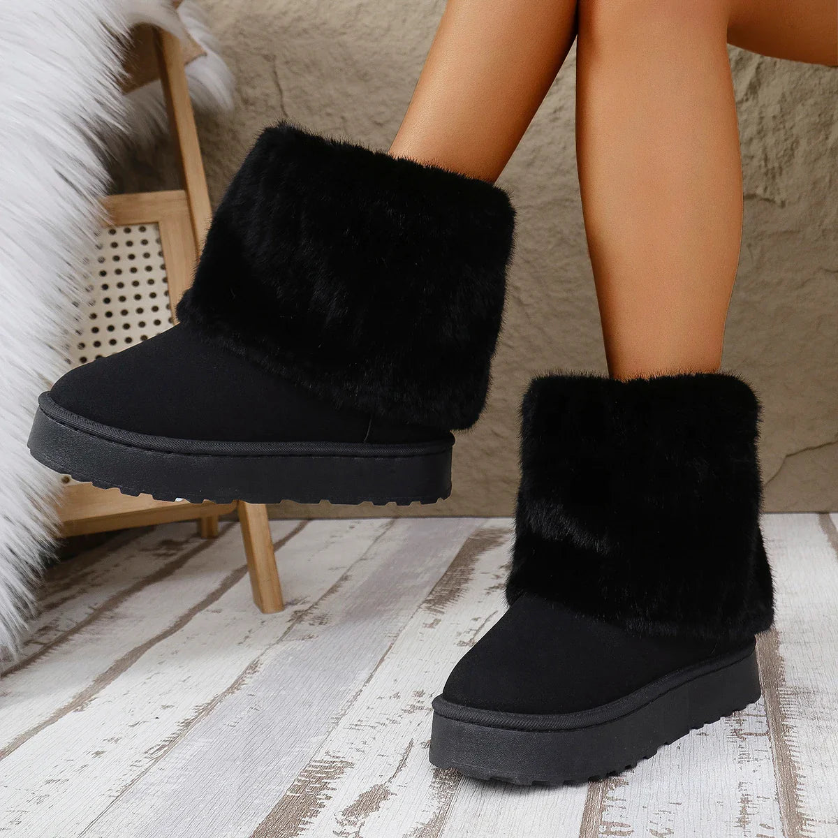 Uschi – Modische Winterstiefel für Damen