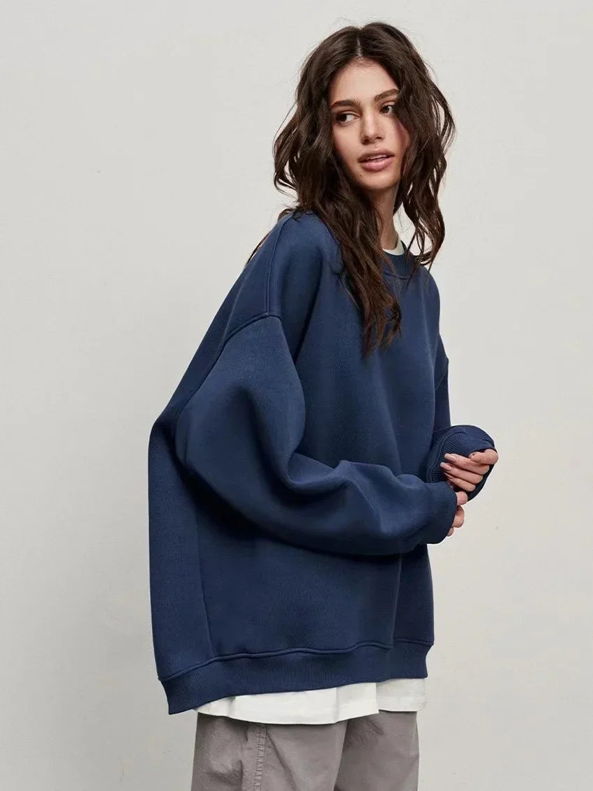 Lena – Schlichter Oversize Pullover Für Jeden Tag