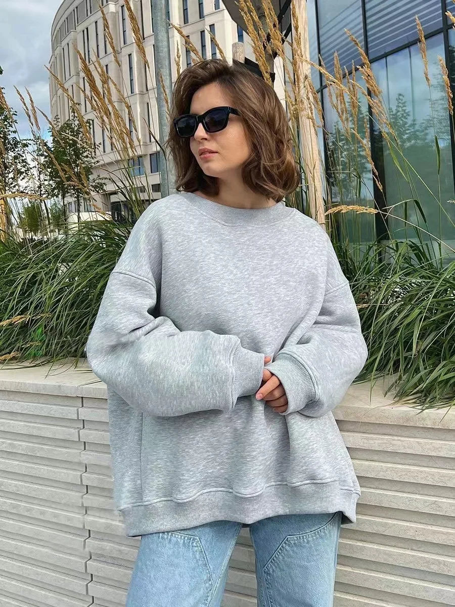 Lena – Schlichter Oversize Pullover Für Jeden Tag