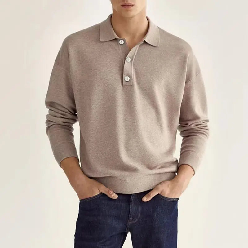Minos – Baumwoll-Poloshirt für Herren