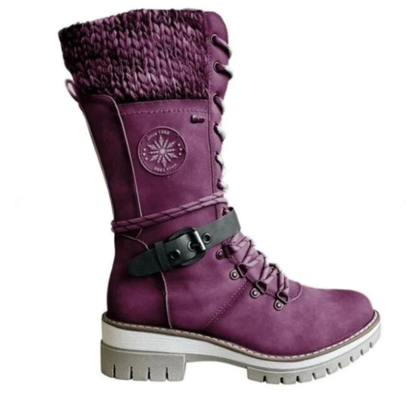 Nerea - Bequeme Damenstiefel mit rutschfester Sohle