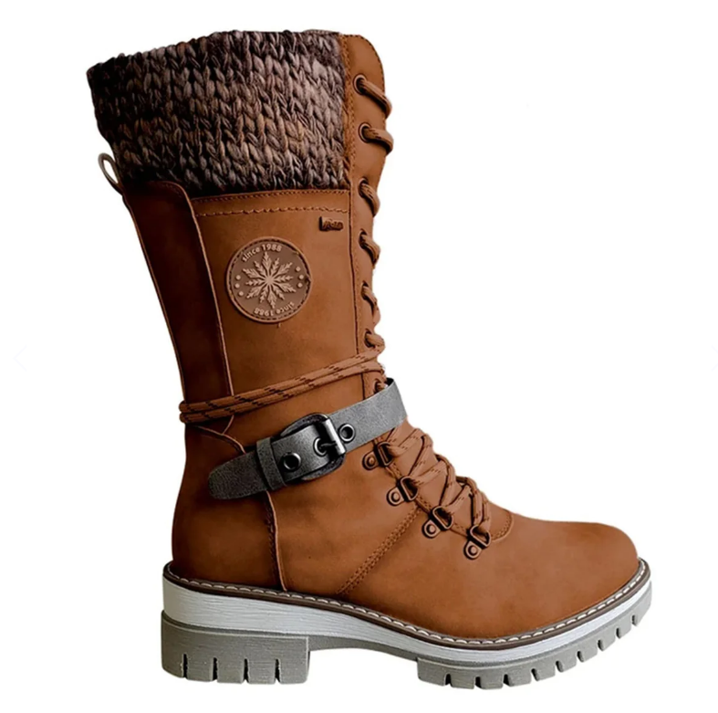 Nerea - Bequeme Damenstiefel mit rutschfester Sohle