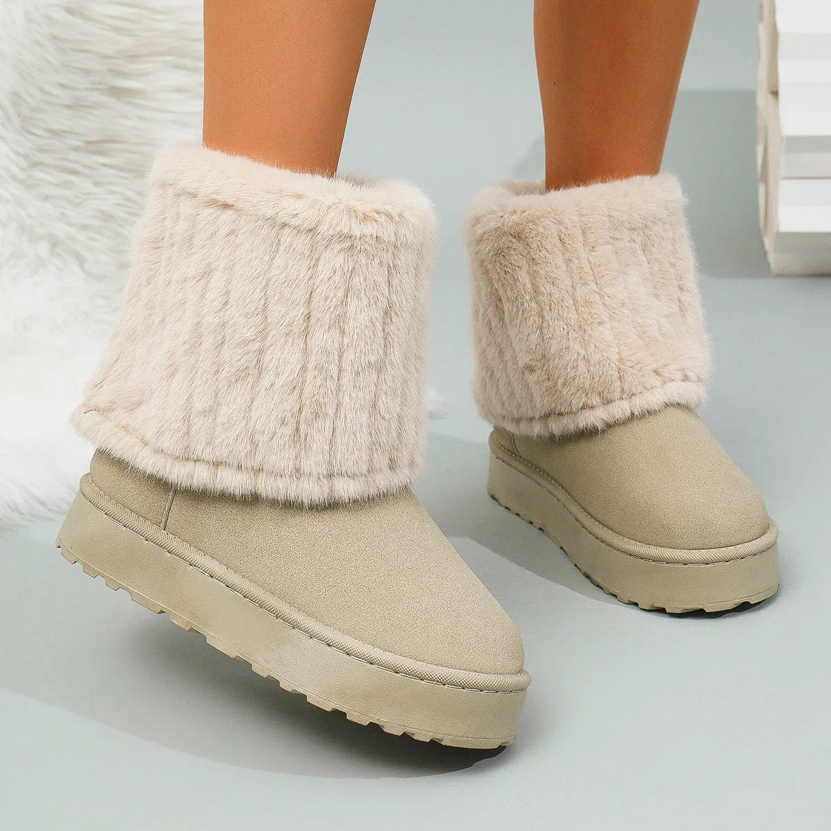 Uschi – Modische Winterstiefel für Damen
