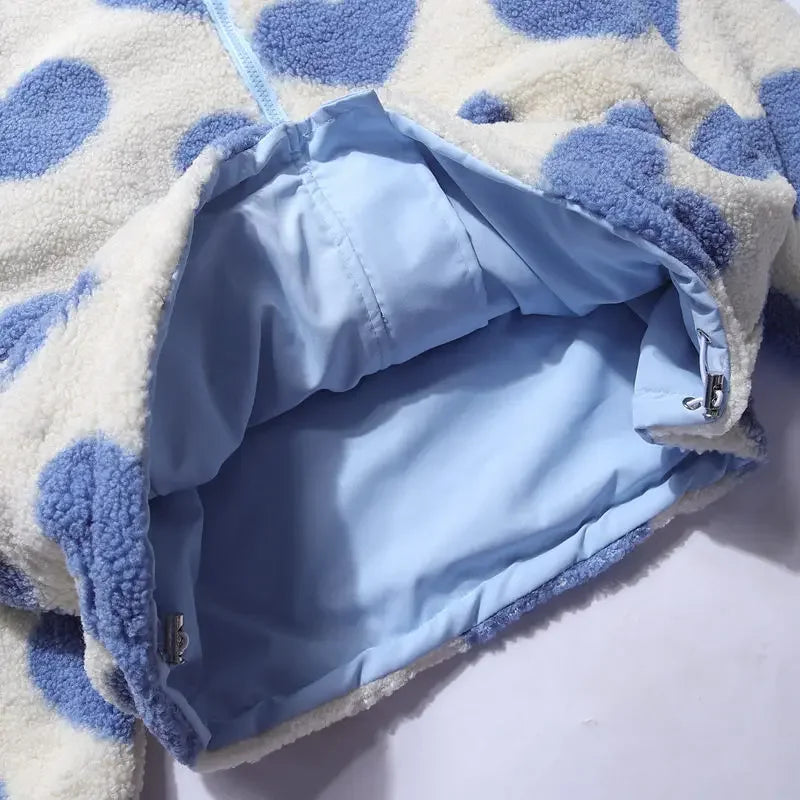 Carina - Stylische Reversible Heart Damenjacke