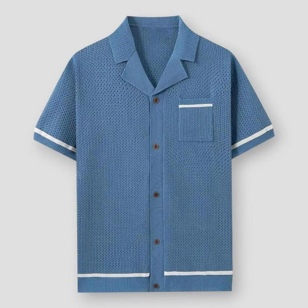 Oskar – Leichtes Poloshirt Herren Modern Bequem Sommerlook