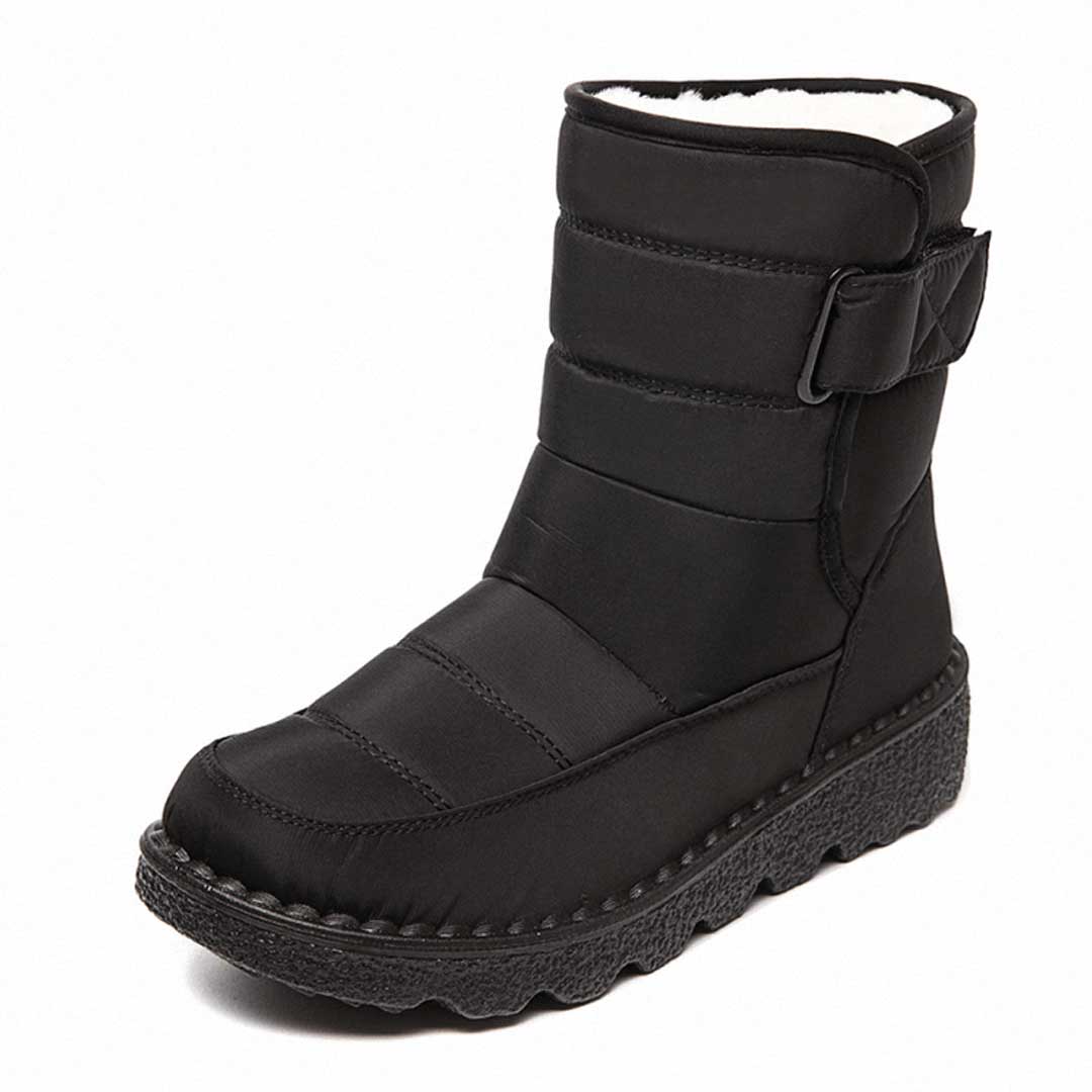 Talia - Schneeschuhe Wasserdicht Warm Rutschfest Robust Schwarz
