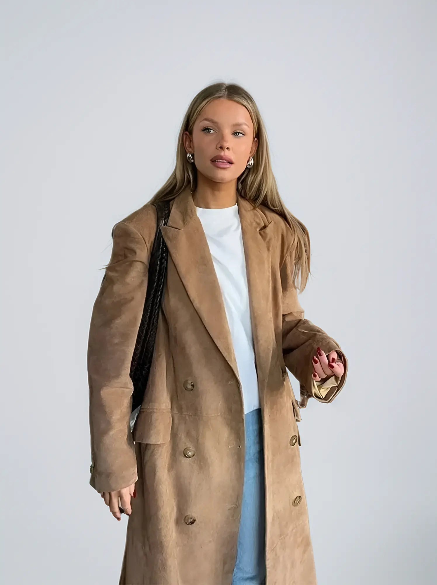 Vanessa – Eleganter Trenchcoat Für Damen