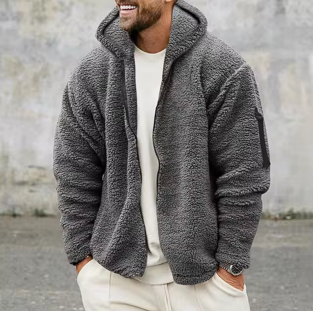 Titus – Winterjacke für Herren Stilvoll Warm Bequem Dunkelgrau