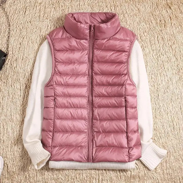 Tiziana - Pufferweste Ultraleicht Bequem Warm Modern Rosa