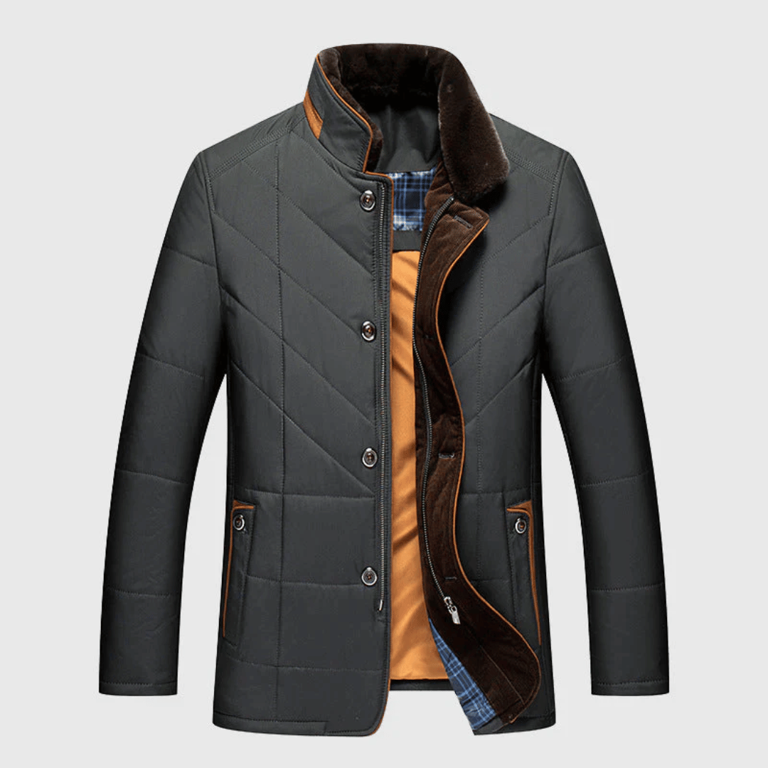 Torben - Jacke Elegant Klassisch Warm Bequem Trendig Schwarz