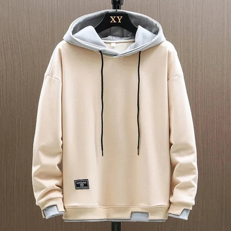 Udonis – Klassischer Herren Hoodie mit Kapuze Beige