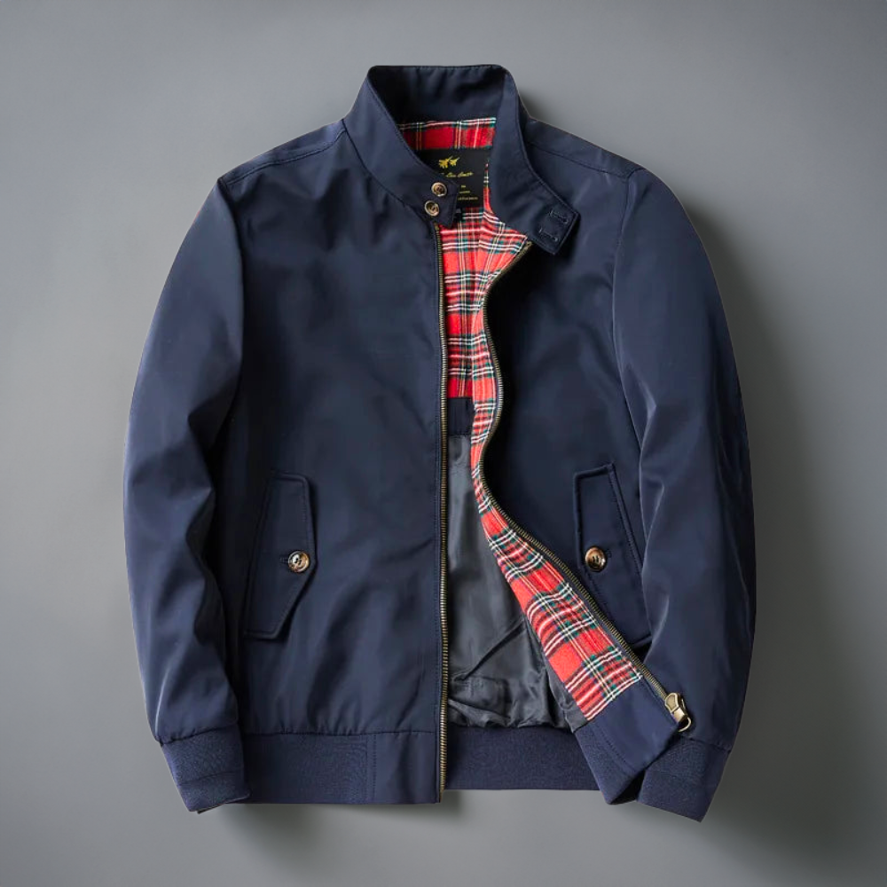 Alban – Klassische Bomberjacke mit stilvollem Innenfutter