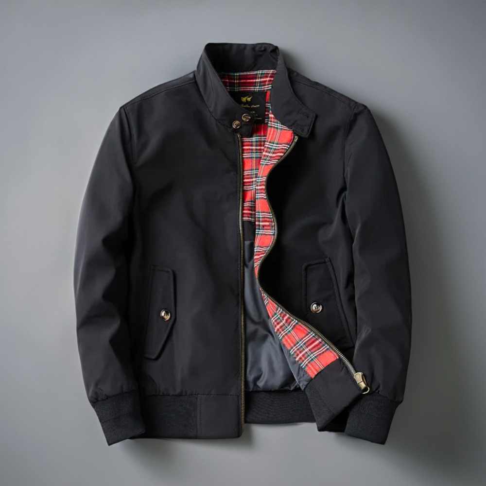 Alban – Klassische Bomberjacke mit stilvollem Innenfutter