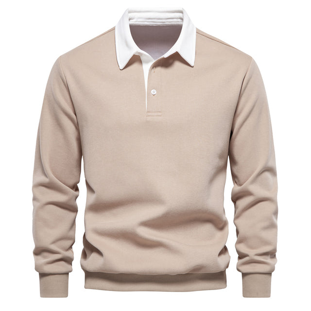 Valerian - Moritz Klassisches Winter Polo Beige